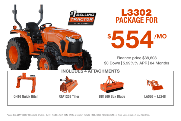 L3302HST Tractor Package