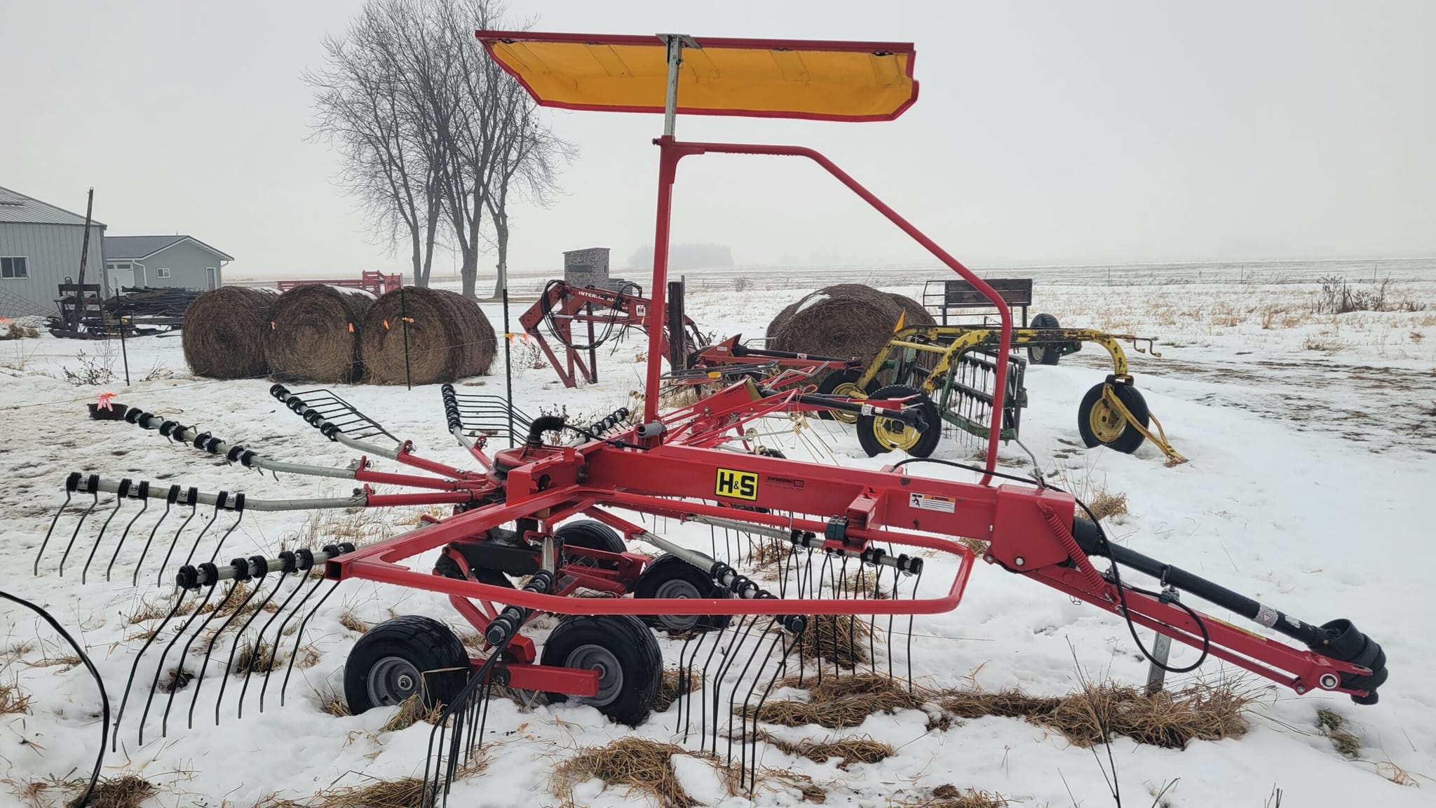 2021 H&S RR420 Rotary Rake, 13′-8″ Width, Pull-Type